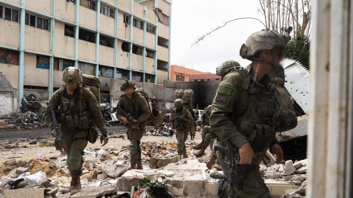 פעילות הכוחות בבית החולים שיפא