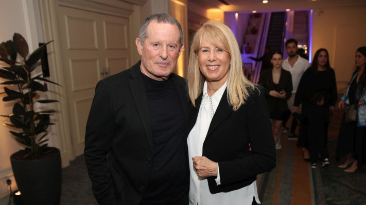 עדינה ומאיר שמיר (צילום: אור גפן)