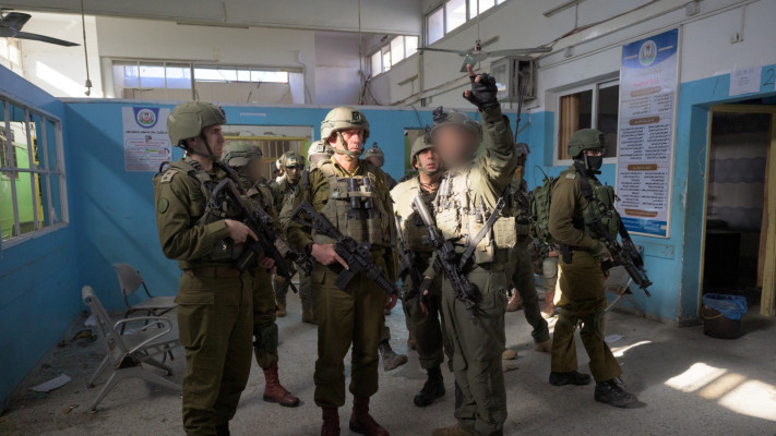 ביקור הרמטכ״ל בשיפאא׳ (צילום: דובר צה''ל)