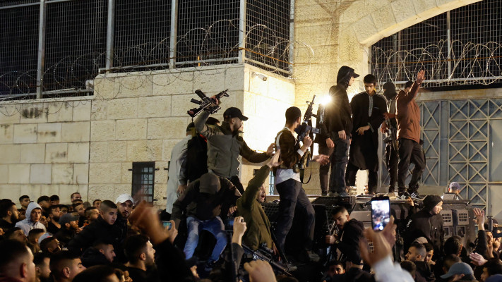הפרות סדר בג'נין  (צילום: REUTERS/Raneen Sawafta)