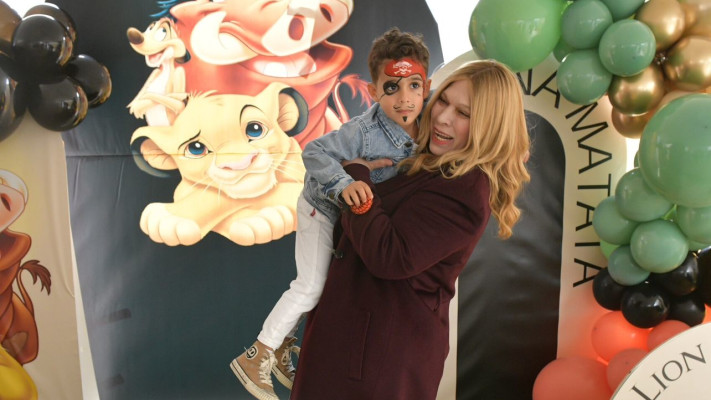 תו פרינס ויהודית באומן  (צילום: הילה אייזנגר)