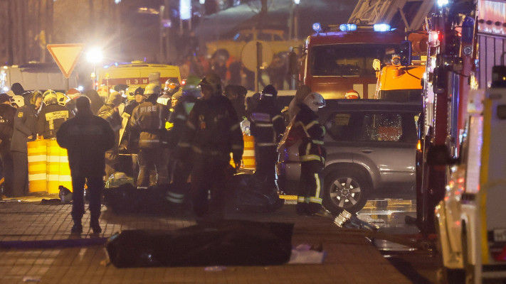 זירת הפיגוע ברוסיה (צילום: REUTERS/Maxim Shemetov)