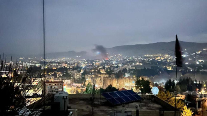 תקיפה אווירית בפאתי בעלבכ