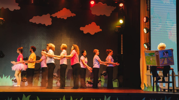 פורים בקיבוץ ניר יצחק