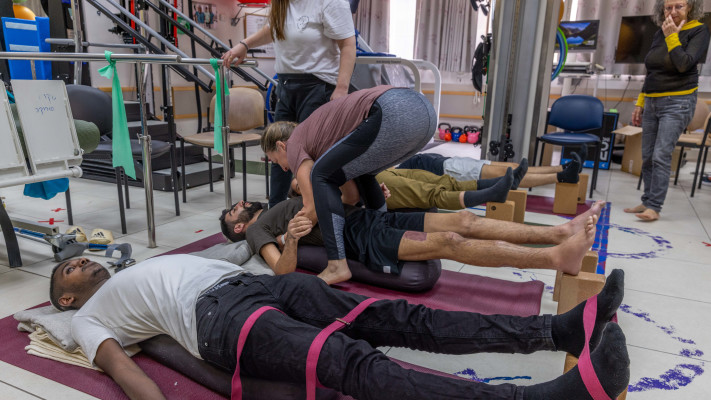 מחלקת השיקום ב''סורוקה'' (צילום: יוסי אלוני)
