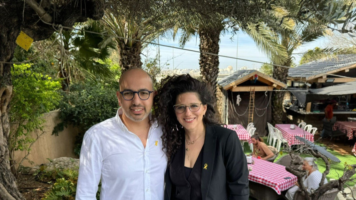 נועה קולר ואלרועי תורג'מן (צילום: יח''צ)