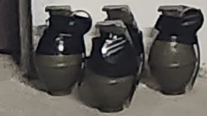 האמל''ח שנמצא בחניון בנתניה