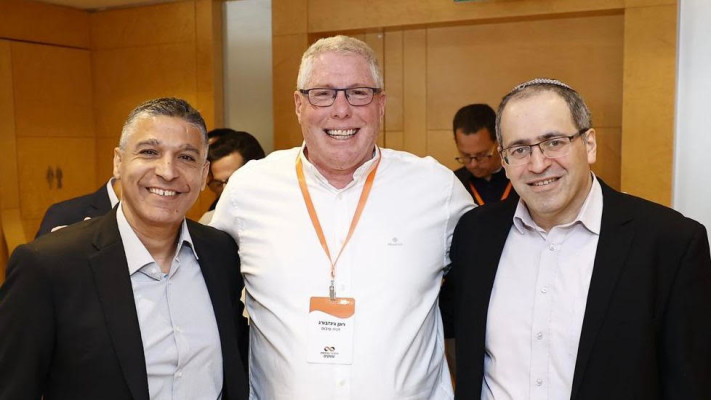 אופיר מורד, רונן גינזבורג, משה לארי (צילום: אלירן אביטל)