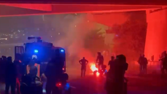 מדורות בדרך בגין בירושלים