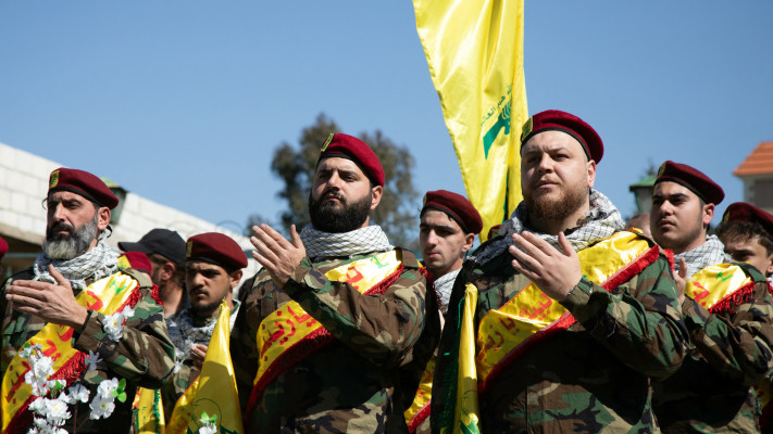 פעילי חיזבאללה (צילום: AFP via Getty Images)