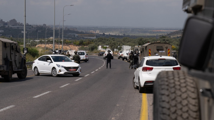 סריקות אחר המחבל שביצע את פיגוע הירי בכביש 55 (נבי אליאס שבשומרון)