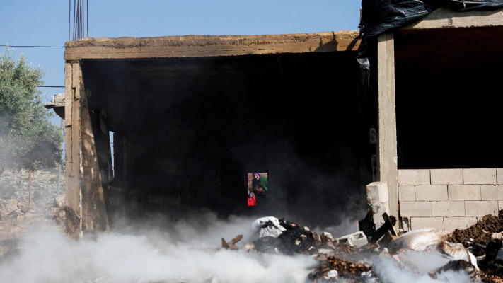 עימותים ביהודה ושומרון (צילום: REUTERS/Mohammed Torokman)