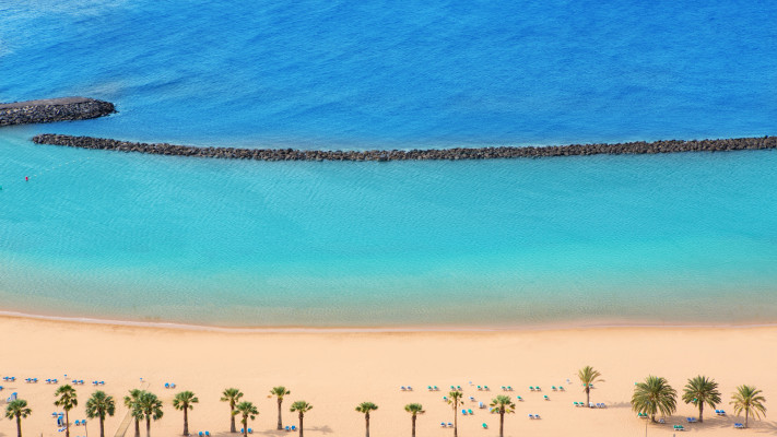 חוף בסנטה קרוז דה טנריף, האיים הקנריים