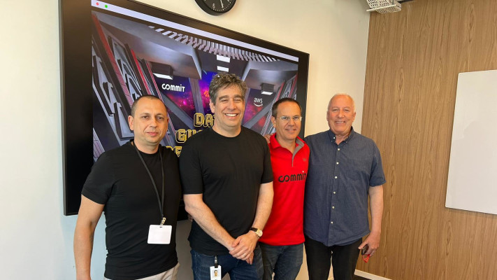 דודי אילן, עידן פיינגולד, ניר צוק, דימה טאטור (צילום: עדי יזדי)