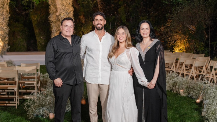 חוה זינגבוים, הדר ישראלי, נריה זינגבוים, מוטי זינגבוים (צילום: חיים אפריאט)