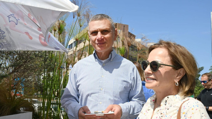 יודי יובל רקנאטי ודני ימין (צילום: תמר מצפי)