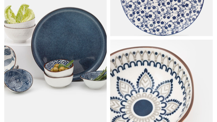 HAPPY LEMON הרכב זאת בעצמך. מארז צלחת וקערות. 99.90 ש\'\'ח