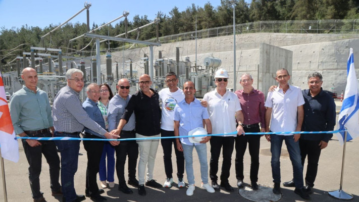 תחנת משנה 'גבעת אלה' בעמק יזרעאל נחנכה אתמול