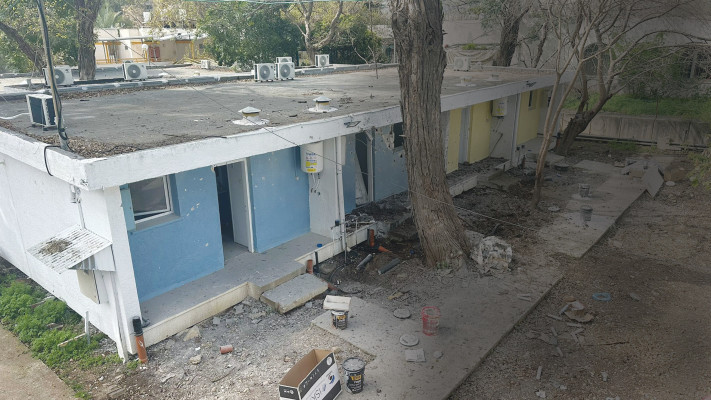 פגיעה ישירה בקריית שמונה