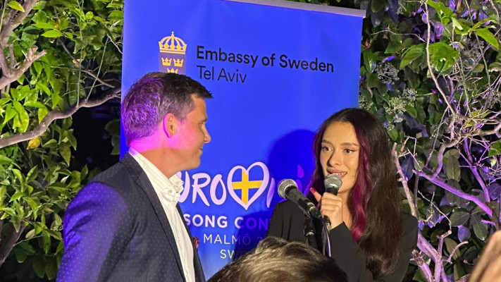 עדן גולן והשגריר השוודי