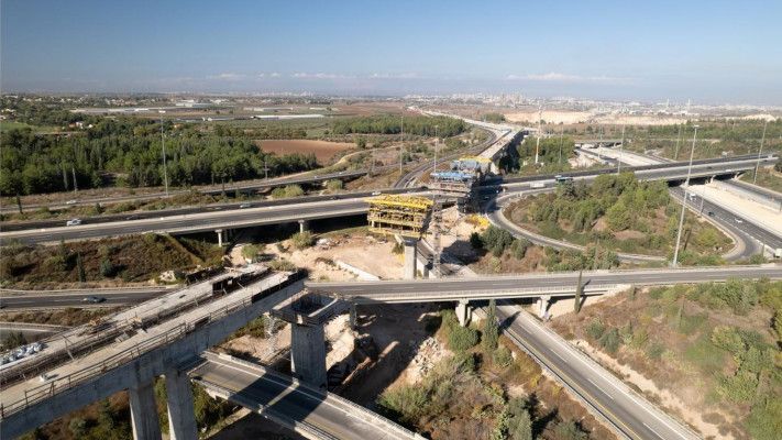 פרויקט מסילת 431 (צילום: דוברות רכבת ישראל)
