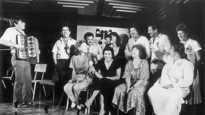 שנת 1980 חברי להקת בצל ירוק המקורית