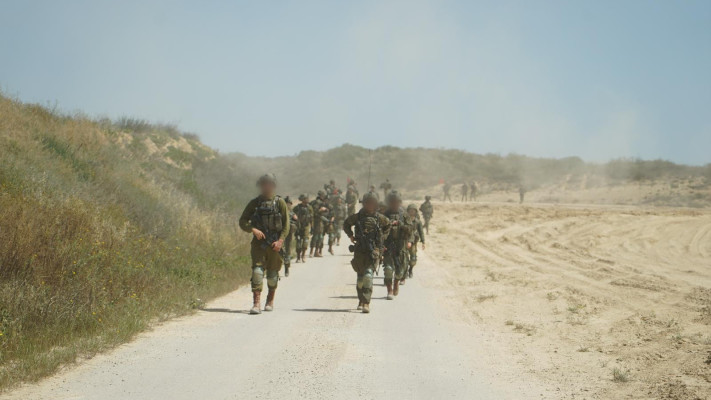 השמדת תשתיות תת-קרקעיות ברצועת עזה (צילום: דובר צה''ל)