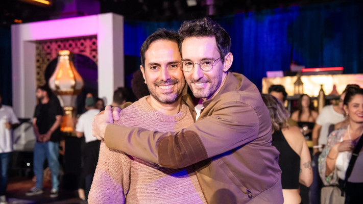 עברי לידר, רונן נג'ר (צילום: דרור סיתהכל,באדיבות חברת ההפקה ״דה גרופ״)