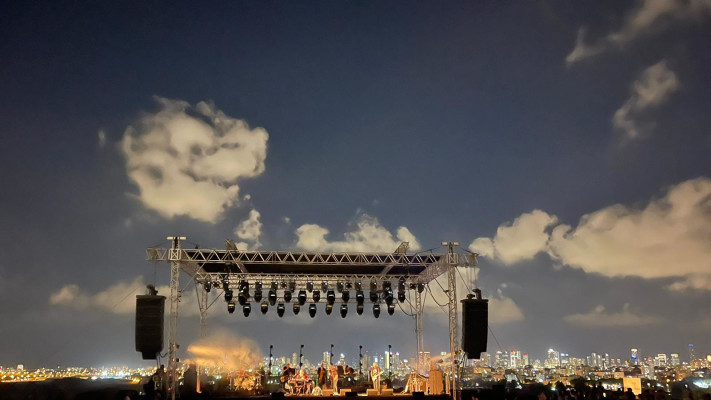 מוניקה סקס במתחם ההופעות ''קו רקיע'' (צילום: ניב מוסמן,שלומי פינטו)
