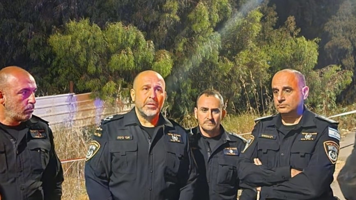 המשטרה בזירת החיסול בנתניה