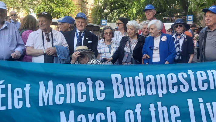 מצעד החיים בבודפשט