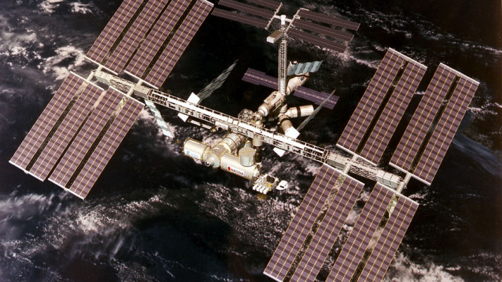 תחנת החלל הבינלאומית. מעל 100 משימות המראה (צילום: נאס''א)