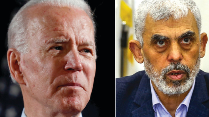 ג'ו ביידן, יחיא סינוואר 