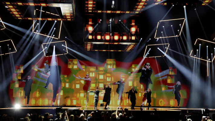 חזרה על הבמה לקראת גמר האירוויזיון