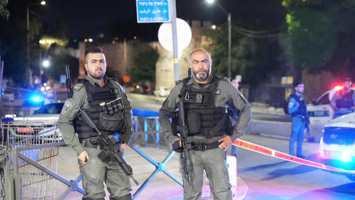 שוטרי מג''ב בירושלים (צילום: דוברות המשטרה)