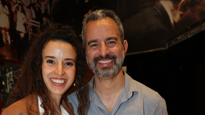 אודי גוטשלק, מעיין גוטשלק (צילום: רפי דלויה)