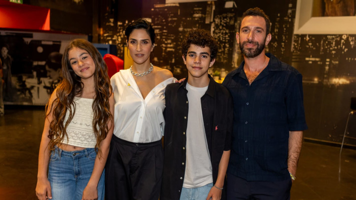 שלומי שבן, מגי אזרזר, גור עדן, בר ברזילי  (צילום: אורטל דהן זיו)