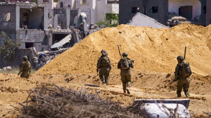 כוחות צה''ל ברצועת עזה (צילום: דובר צה''ל)