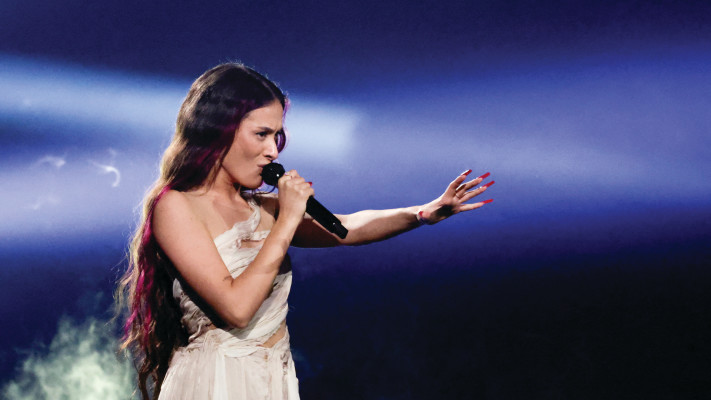 עדן גולן באירוויזיון (צילום: רויטרס)