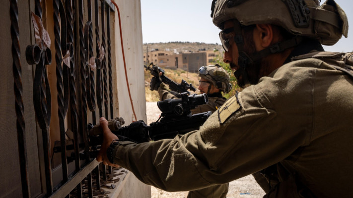 פעילות כוחות צה''ל בג'נין (צילום: דובר צה''ל)