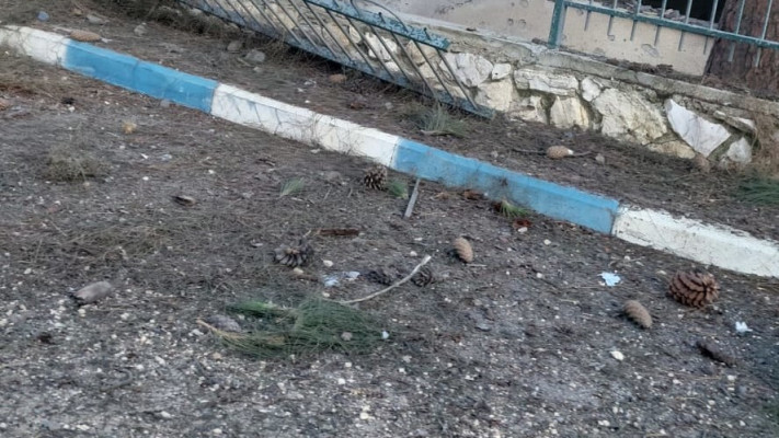 נזק כבד ביישוב דובב