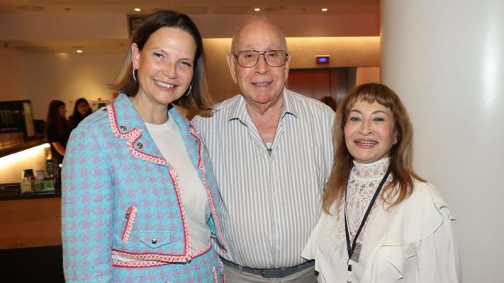 ציפי פינס, ברוך איבצ'ר, הילה רהב (צילום: רפי דלויה)