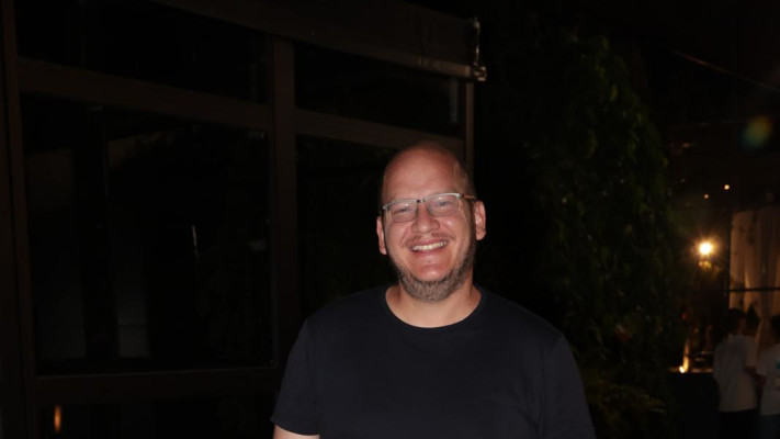 חיים לוינסון באירוע של ליאור וספיר נרקיס (צילום: שוקה כהן)
