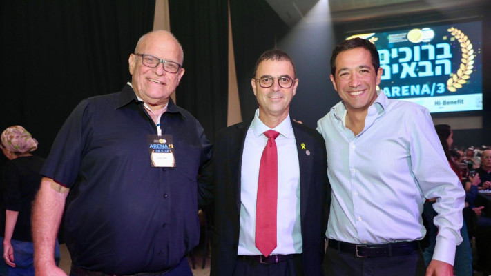 בועז רובין, חן שרייבר, שוקי מדנס (צילום: חניב קנטור)