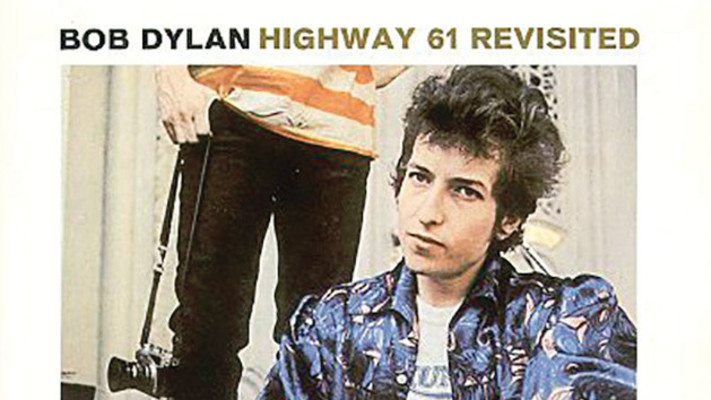 עטיפת האלבום Highway 61 Revisited של בוב דילן