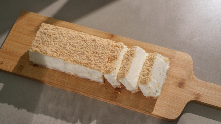 עוגת גבינה של ביגה ללא סוכר (צילום: איתמר גינזבורג)