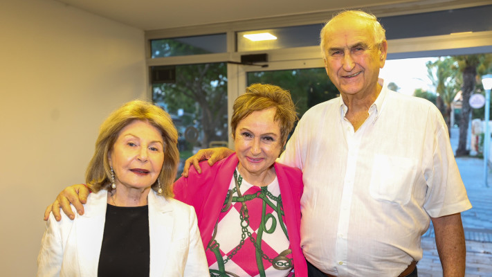 גד פרופר, אתי פרופר, ציפי רובין (צילום: שלומי יוסף)