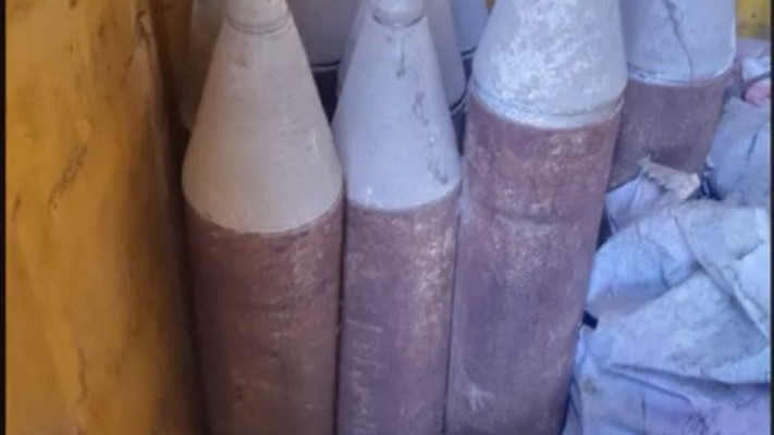 אמצעי הלחימה שאיתרו לוחמי צוות הקרב של חטיבה 679