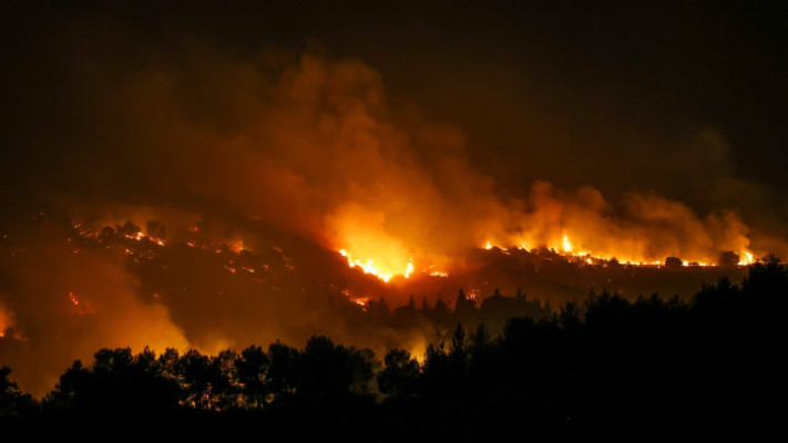 שריפה בקרית שמונה - מלחמת חרבות ברזל