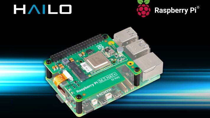 Hailo Raspberry Pi image (צילום: Raspberry Pi,Hailo)